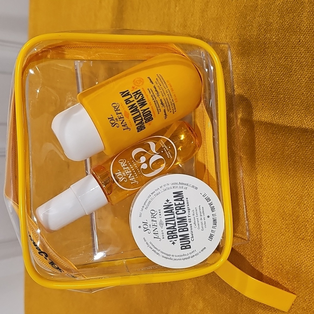 Sol De Janiero Bum Bum Cream Jet Set Bundle NWT